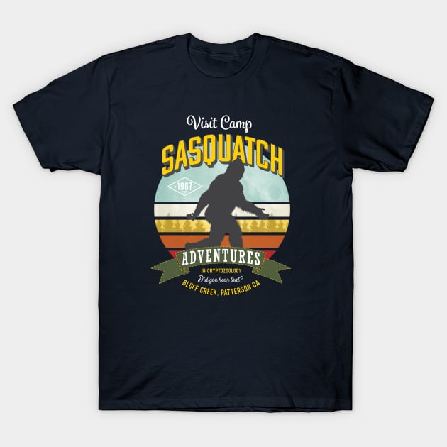 Camp Sasquatch T-Shirt by Vector Deluxe